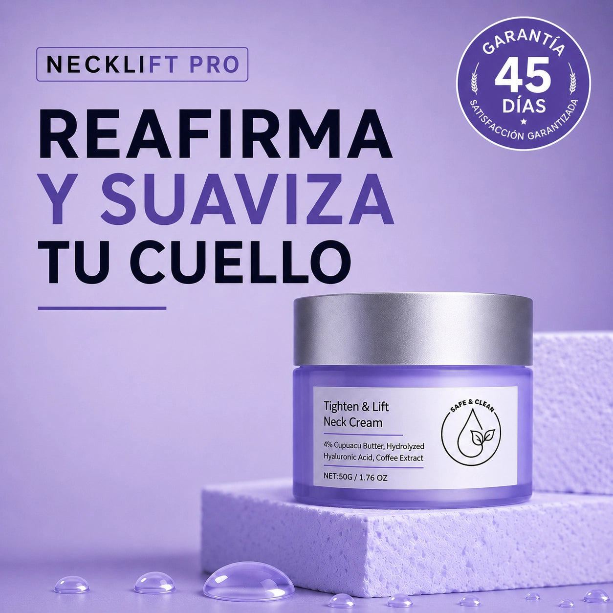 Crema para el cuello Tighten & Lift